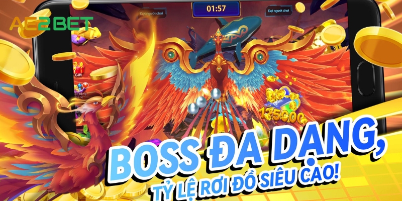 Trải Nghiệm AE3BET.NET Bắn Cá Thần Rồng Thú Vị 4 ban ca than rong ae2bet.net 3